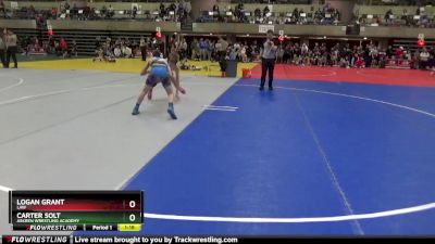 100 lbs Quarterfinal - Logan Grant, LAW vs Carter Solt, Askren Wrestling Academy