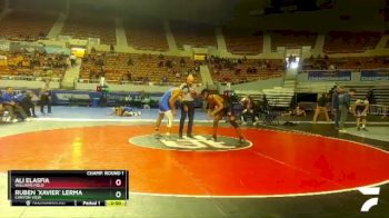 D2-150 lbs Champ. Round 1 - Ruben `Xavier` Lerma, Canyon View vs Ali Elasfia, Williams Field