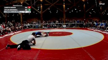 106 lbs Round 1 (16 Team) - Landyn Hinson, Pike County vs Jaylon Brownell, Ringgold