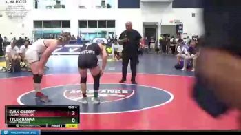 170 lbs Semifinal - Evan Gilbert, Calvary Chapel (sa) vs Tyler Hanna, South Torrance