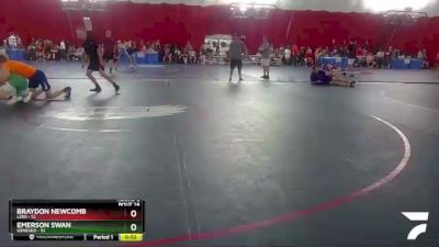 137-137 B Round 2 - Braydon Newcomb, Lodi vs Emerson Swan, Geneseo