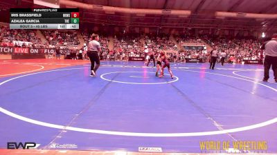 45 lbs Quarterfinal - Iris Brassfield, Rising Kingz vs Azalea Garcia, The Valley WC