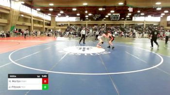 165 lbs Quarterfinal - Hunter Morton, Pascack Hills vs Jeremy Pitcock, Tenafly