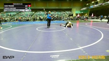 145 lbs Semifinal - Alec Fraser, Askeo International Matclub vs Carlo Contino, Empire Wrestling