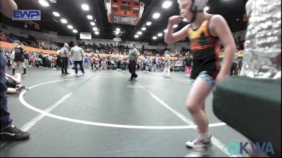 52 lbs 3rd Place - Winston Bolay, Perry Wrestling Academy vs Nolan Elwell, Mustang Bronco Wrestling Club