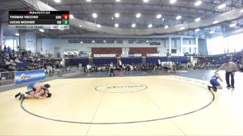 170 lbs Round 1 (3 Team) - Lucas Mosher, Horseheads Sr HS vs Thomas Vecchio, Sachem North