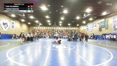 150 lbs Cons. Round 3 - Adrian Segovia, El Diamante vs Luis Villarreal, Independence