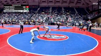 1A-126 lbs Champ. Round 1 - Colby Stock, Fellowship Christian School vs Wyatt Bunch, Toombs County