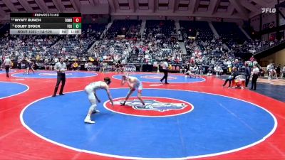 1A-126 lbs Champ. Round 1 - Colby Stock, Fellowship Christian School vs Wyatt Bunch, Toombs County