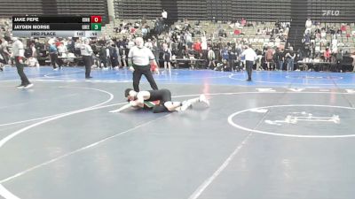 107-I2 lbs 3rd Place - Jake Pepe, Kinnelon vs Jayden Morse, Green Machine