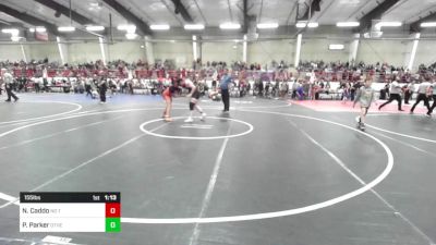 155 lbs Rr Rnd 3 - Nanibaa Caddo, No Team vs Priseis Parker, Other Team