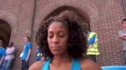 Queen Harrison after 400H Stockholm Diamond League - DN Galan 2011