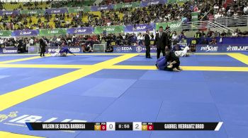 Gabriel Viebrantz Brod vs Wilson De Souza Barbosa 2025 Brasileiro Jiu-Jitsu IBJJF