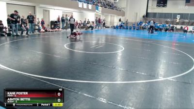 45 lbs Placement (4 Team) - Kane Poster, Pierz vs Ashton Bettis, BHVPP