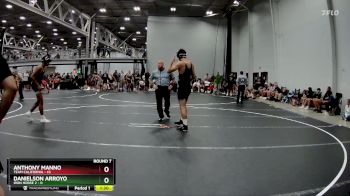 150 lbs Round 7 (8 Team) - Anthony Manno, Team California vs Danielson Arroyo, Iron Horse 2
