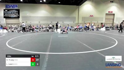 111 lbs Rr Rnd 2 - Declan Trueg, Immortal Athletics WC vs Landon Learn, Michigan Premier WC - (B)