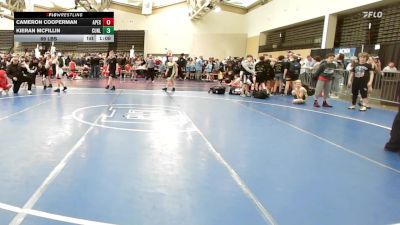 89 lbs Rr Rnd 2 - Cameron Cooperman, Apex - ESC vs Kieran McFillin, Cunliffes Corner Black - ESC