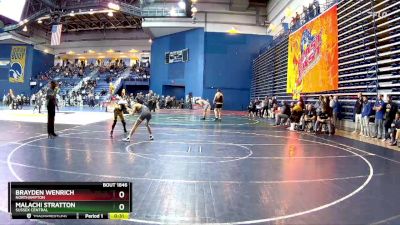 113 lbs Cons. Round 6 - Brayden Wenrich, Northampton vs Malachi Stratton, Sussex Central