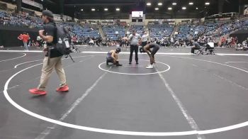 133 lbs Cons. Round 4 - Michael Corbbrey, Labette Community College vs Rev Baptista, Waldorf (Iowa)