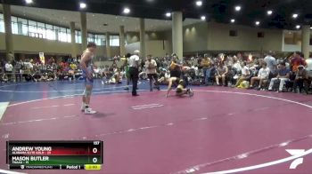 157 lbs Round 1 (32 Team) - Andrew Young, Alabama Elite Gold vs Mason Butler, TNAAU