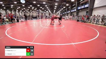 285 lbs Rr Rnd 1 - Peyton Kearns, 4M/Rideout Power vs Connor Walsh, Triumph Gold