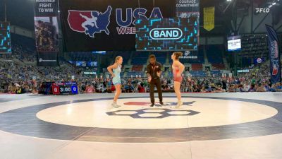 125 lbs Cons. Rd Of 64 - Stella Dymon, NV vs Waylan Collins, NC