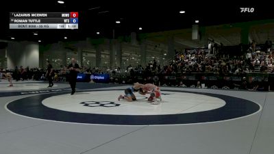 55 kg Champ. Rd Of 32 - Lazarus McEwen, Mat Demon Wrestling Club vs Roman Tuttle, Wichita Training Center