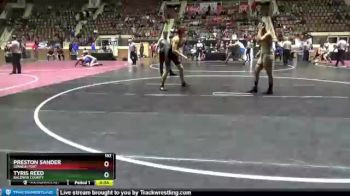 182 lbs Cons. Round 3 - Tyris Reed, Baldwin County vs Preston Sander, Spanish Fort