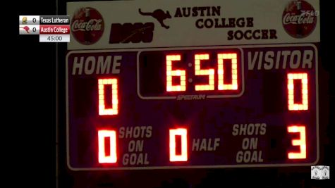 Replay: Texas Lutheran vs Austin College | Sep 26 @ 8 PM