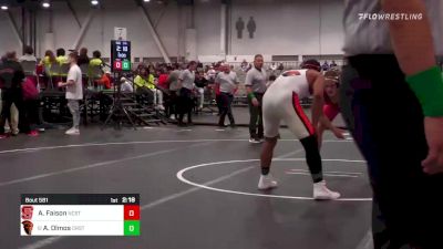 174 lbs 7th Place - Alexander Faison, NC State vs Aaron Olmos, Oregon State