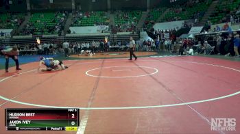 5A 126 lbs Quarterfinal - Jaxon Ivey, Arab vs Hudson Best, Hayden