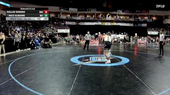 4A 145 lbs Cons. Round 2 - Nathan Duffield, Los Alamos vs Patrick Ware Moya, Socorro