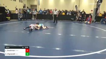 60 lbs Consolation - Lee Dreshman, Canon-McMillan vs Dominic Mignanelli, Seneca Valley