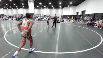 132 lbs Dale Gant III, Michigan Blue vs Tas Storer, California Red