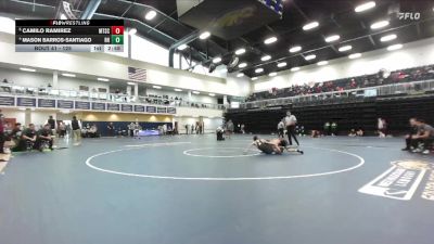 125 lbs Quarterfinal - Camilo Ramirez, Mt. San Antonio College vs Mason Barros-Santiago, Rio Hondo