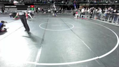 105 lbs Semifinal - Jonas Lusker, Elite NJ vs Finn Andersen, Ruthless WC