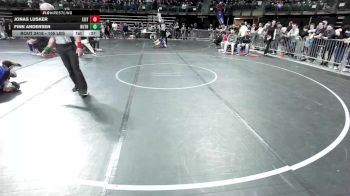 105 lbs Semifinal - Jonas Lusker, Elite NJ vs Finn Andersen, Ruthless WC
