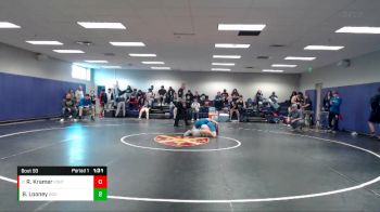 106 lbs Champ. Round 2 - Ryker Kramer, Fort Campbell vs Boyd Looney, Battle Ground Aca.