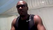 Angelo Taylor 4th 400 London Diamond League - Aviva London Grand Prix 2011