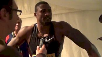 David Oliver 3rd 110 hurdles London Diamond League - Aviva London Grand Prix 2011