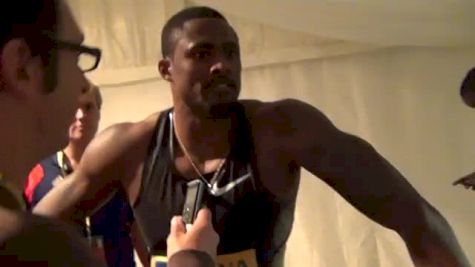 David Oliver 3rd 110 hurdles London Diamond League - Aviva London Grand Prix 2011