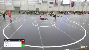 182 lbs Quarterfinal - Maliki Allen, Maphia Wrestling vs Gage Thomas, Winslow