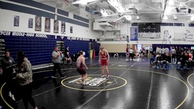 133 lbs Cons. Round 2 - Owen Reynolds, Commodore Perry Hs vs Shane English, Chartiers Houston Hs