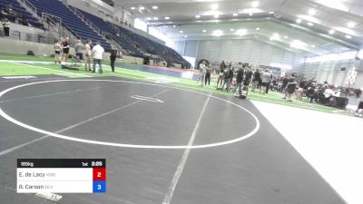 165 kg 2nd Place - Ethan De Lacy, Horizon Huskies AZ vs Brayden Carson, Silverback WC