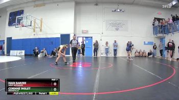107 lbs Cons. Round 3 - Madi Barzee, West Jefferson vs Corinne Inglet, Bonneville