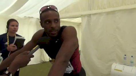 Angelo Taylor 2nd 400H London Diamond League - Aviva London Grand Prix 2011