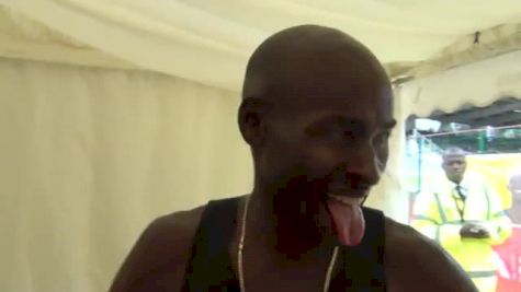 Bernard Lagat 2nd Mile London Diamond League - Aviva London Grand Prix 2011