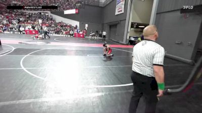90 lbs Cons. Round 2 - Landon Nacotee, Shawano vs Wyatt Steinert, Kewaskum Indians Wrestling Club