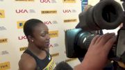 Carmelita Jeter 1st 100 London Diamond League - Aviva London Grand Prix 2011