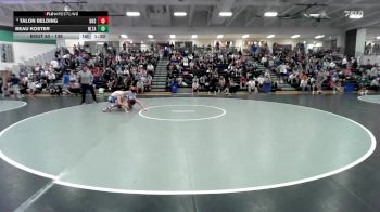 138 lbs Champ. Round 1 - Beau Koster, Next Level Training Academy vs Talon Belding, Beatrice High School
